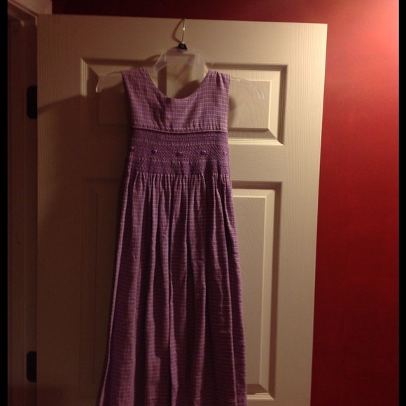 Beautiful purple Strasburg dress