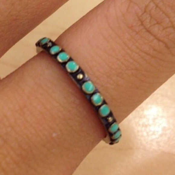 Turquoise/Gold Ring