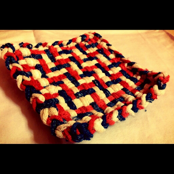 4th of July Pot Holders Handmade Set of 3 NEW SALE - Picture 2 of 4