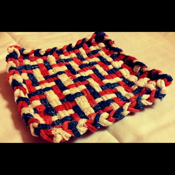 4th of July Pot Holders Handmade Set of 3 NEW SALE - Picture 3 of 4