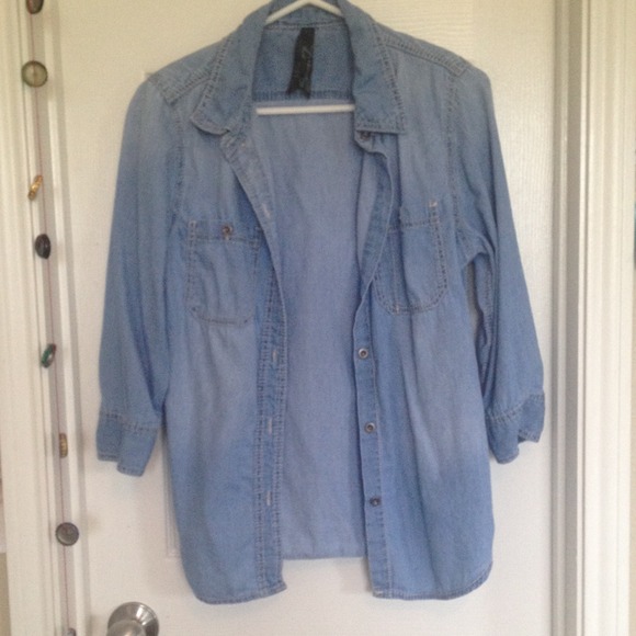 Denim shirt