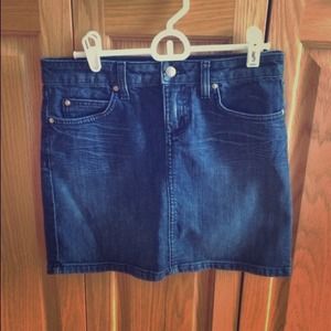 Juicy Couture jean skirt