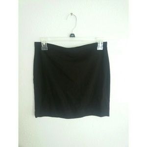 Basic black Miniskirt