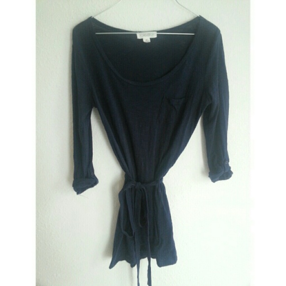 Blue Tied Tunic/Dress