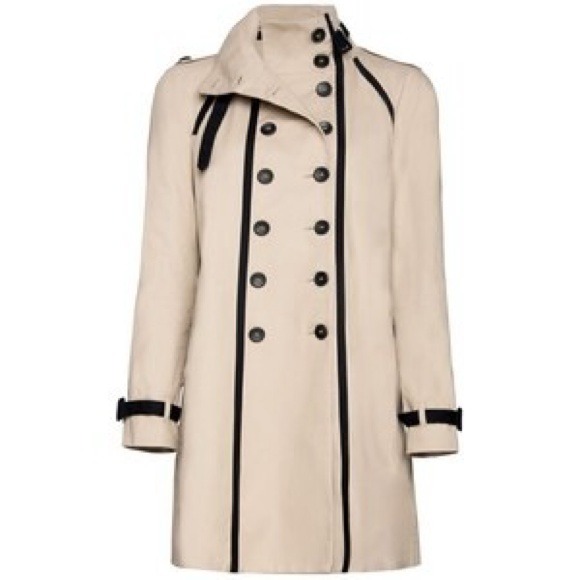 Mango A-Line Trench Coat (XS, Size 2 US)