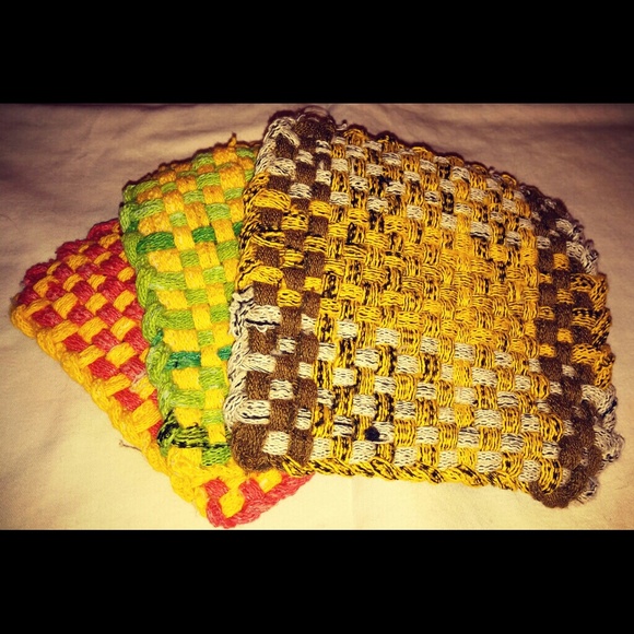 Pot Holders Set of 3 BUNDLE SALE Summer Patterns - Picture 2 of 4