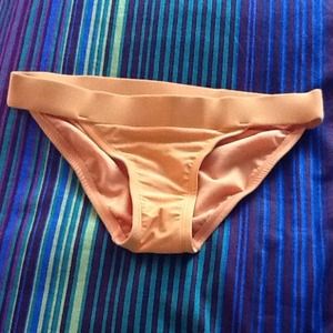Light orange bathing suit bottom !