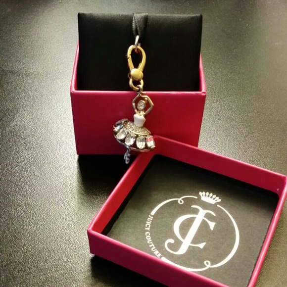 Authentic juicy ballerina charm
