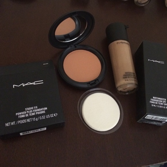 NC 50 with 7.5 Match master foundation MAC