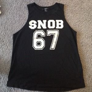 Snob black top