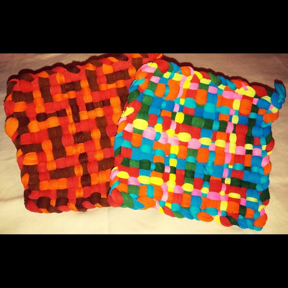 Pot Holders Set of 2 BUNDLE SALE Summer Patterns - Picture 4 of 4