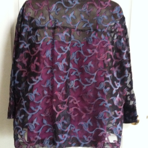 Dressy sheer jacket - Picture 3 of 4