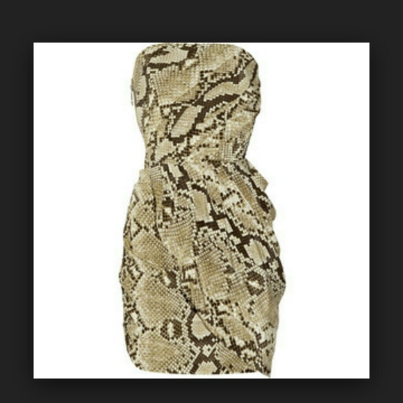 Michael Kors Strapless Dress