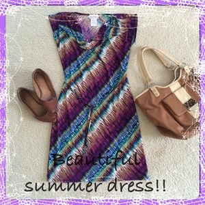 Beautiful soft stretchy summer dress!