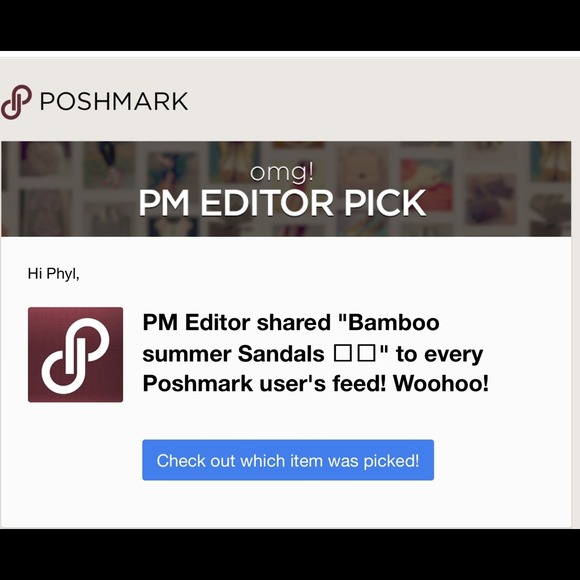 SOLD HOST PICK Bamboo Sandals PM EDITOR PICK ๐ธ - Picture 4 of 4