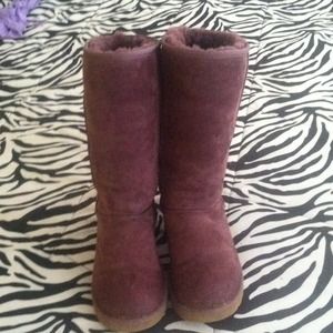 purple ugg boots