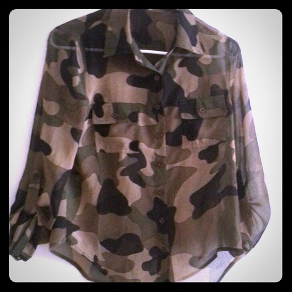 army Camoflauge long sleeve