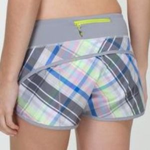 ⛔️SOLD⛔️ Lululemon Rad Plaid Lullaby Speed Short