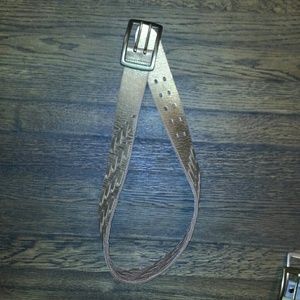 Gold designer belt