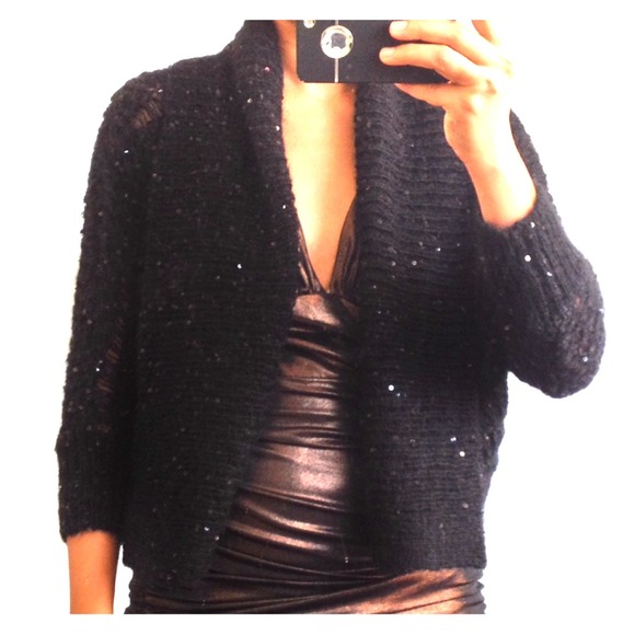 NWT Express Sequin Cardigan