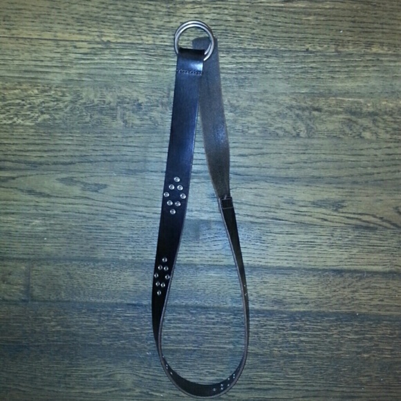 A&F genuine leather brown belt