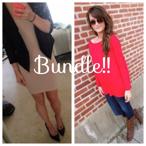 Red Piko tunic from THE RAGE BOUTIQUE 💕💕👍