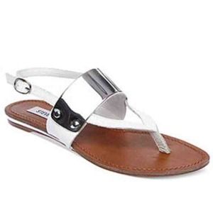 Steve madden metal cuff sandals