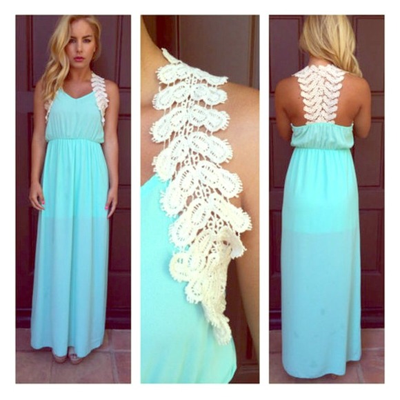 Dainty Hooligan Greek Goddess Crochet Maxi