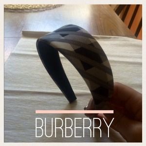 authentic Burberry headband
