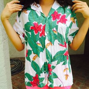 Vintage Summer Hawaiian T