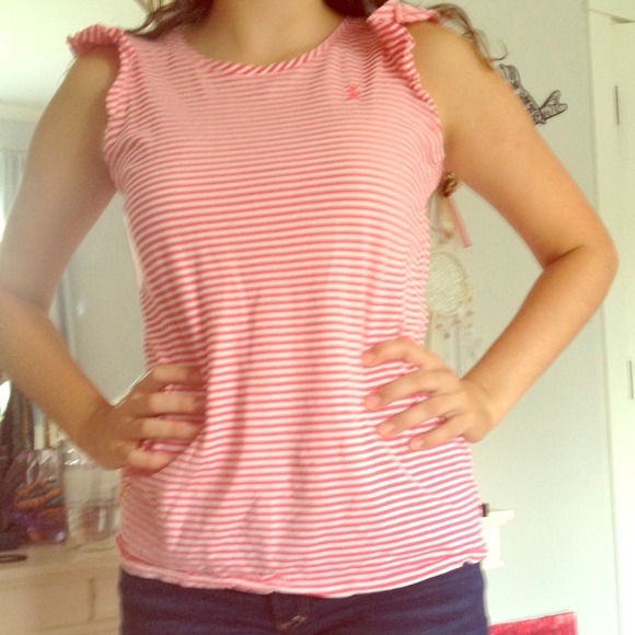 Polo striped tank
