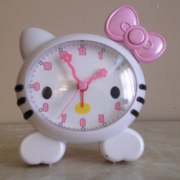 Hello Kitty Alarm Clock⌚️⏰