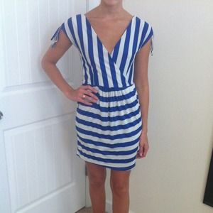 White & Blue Stripes