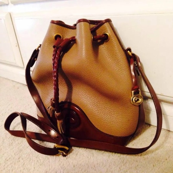 Dooney & Bourke leather hobo, authentic!