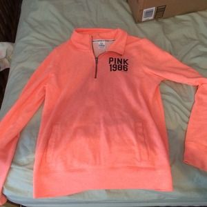 Victoria's Secret PINK 1/4 zip sweater