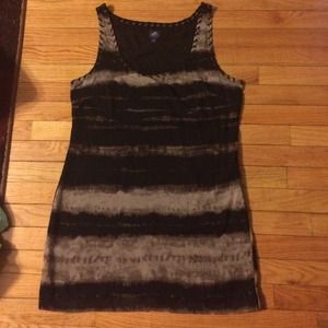 NEW! Brown black line dress