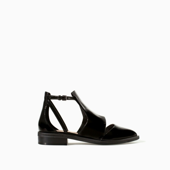 SOLD / ZARA Cut Out Boots - Picture 3 of 4