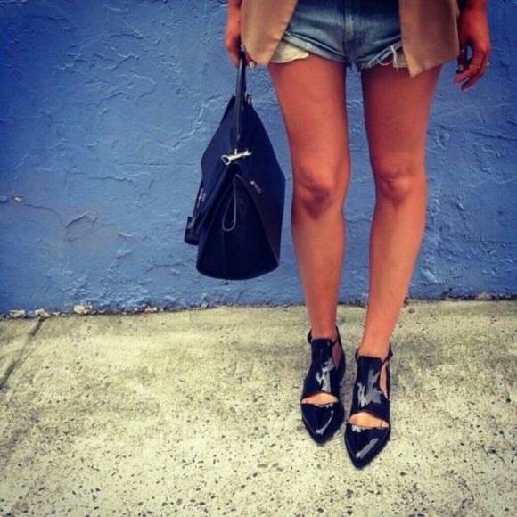 SOLD / ZARA Cut Out Boots - Picture 4 of 4