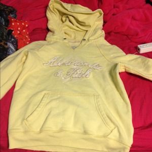 Yellow Abercrombie Hoodie
