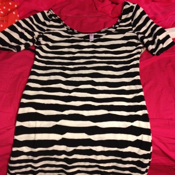 Striped Bodycon Dress
