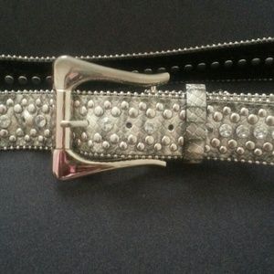 Rhinestone belt