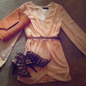 Gorgeous Peach Romper from online retailer..