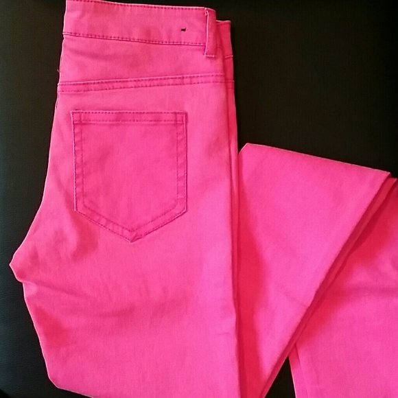 H&M Hot Pink Super Skinny Jeans