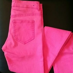 H&M Hot Pink Super Skinny Jeans