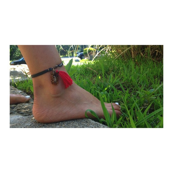 Festive hippie,boho,vintage,Indian bracelet/anklet