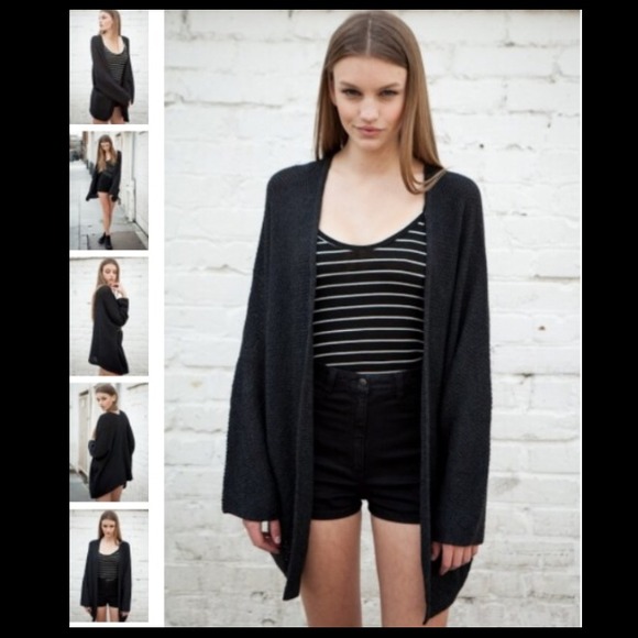 Black Caroline Cardigan