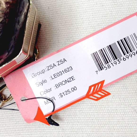 Charles David Bronze Evening bag - Picture 4 of 4