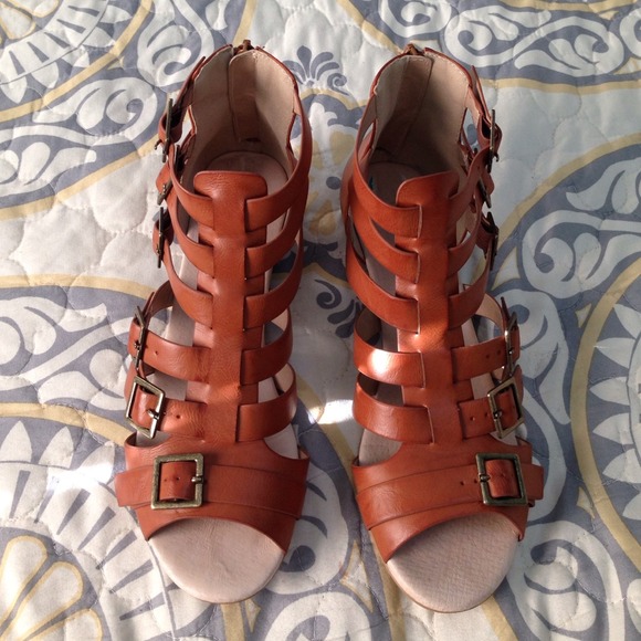 Restricted Deity gladiator sandals