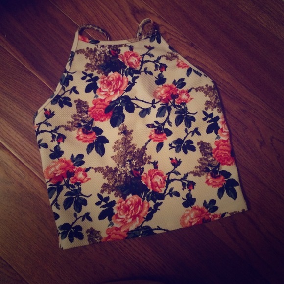 Floral Halter Top