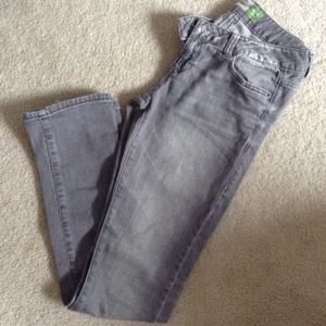 Grey skinny jeans